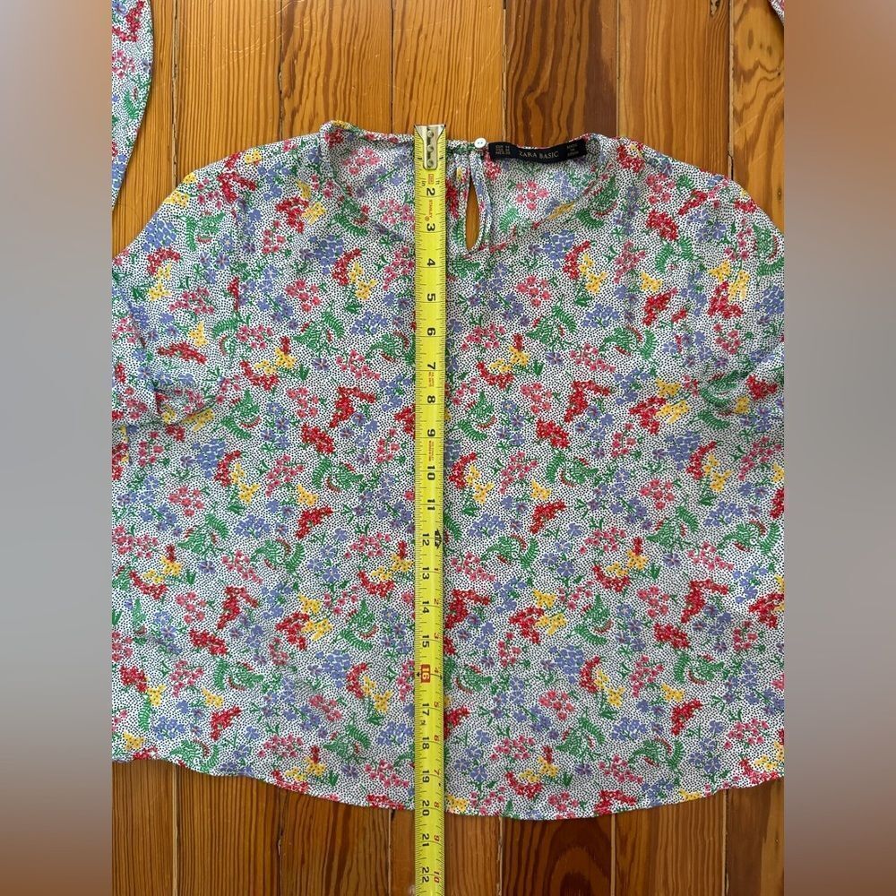ZARA Floral Top - Picture 5 of 6